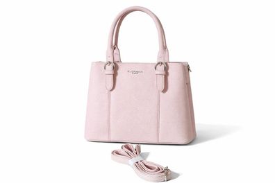 Handtasche Flora & Co Umhängetasche Rosa Altrosa Kunstleder Reißverschluss
