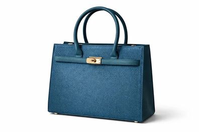 Handtasche Strass Stahlblau Umhängetasche Jeans Wasser stilvoll Yehwang