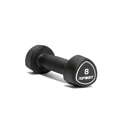 Spirit Tri-Studio Rubber Kurzhantel 8 kg