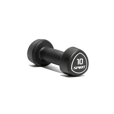 Spirit Tri-Studio Rubber Kurzhantel 10 kg