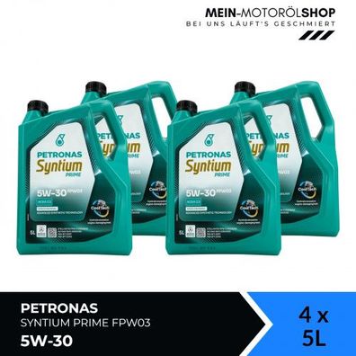Petronas Syntium Prime FPW03 5W-30 4x5 Liter