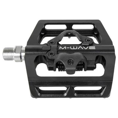 Kombipedal M-WAVE >Freedom clipless<, CNC gefräster Alukörpe