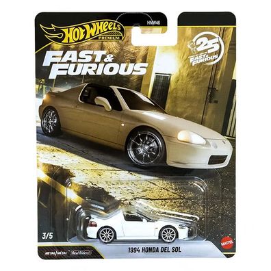 1994 Honda Del Sol - Fast & Furious 25th Anniversary Hot Wheels Premium 1:64