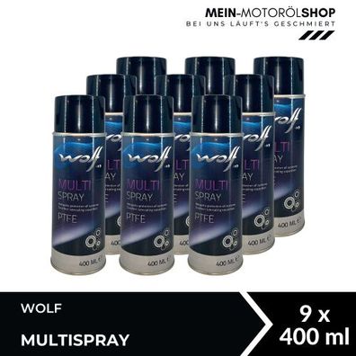 Wolf MultiSpray 9x400 ML