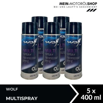 Wolf MultiSpray 5x400 ML