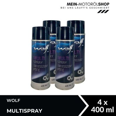 Wolf MultiSpray 4x400 ML