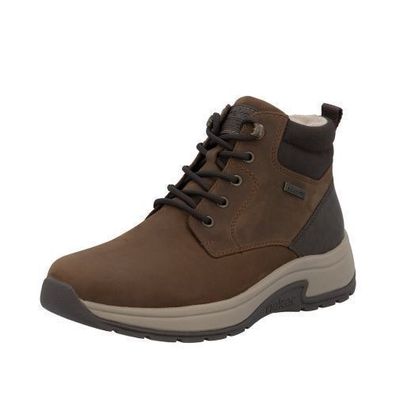 Rieker Schnürstiefel - Braun Leder