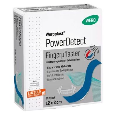PowerDetect Fingerpflaster 12,2x2 cm (50 Stk.)