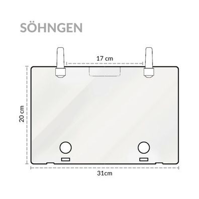 Abdeckplatte SN für Koffer Typ 1