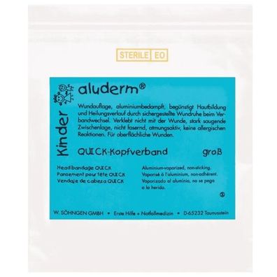 aluderm® Kinder Quick-Kopfverband groß