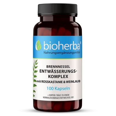 Bioherba Brennnessel Entwässerungs-Komplex Kapseln