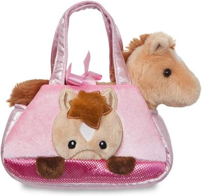 Aurora World Fancy Pals, 61013 Peek-a-Boo Pferd, lüschtier, 20cm, braun, M