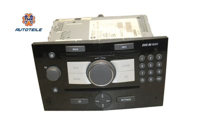 Opel Zafira B Astra H Radio Autoradio DVD90 NAVI 13272816 UCL AUX Entheiratet LYV4Y