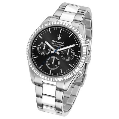 Maserati Edelstahl Multifunktion Competizione Herren silber UMAR8853100023