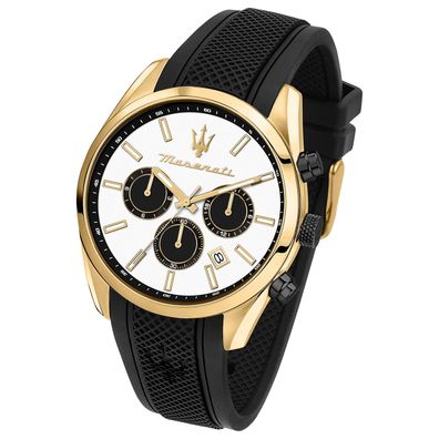 Maserati Silikon Armband-Uhr Multifunktion Attrazione Herren UMAR8851151001