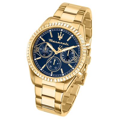 Maserati Edelstahl Uhr Multifunktion Competizione Herren gold UMAR8853100026