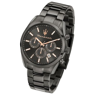 Maserati Edelstahl Armband-Uhr Multifunktion Attrazione Herren UMAR8853151001