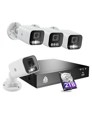 eufy Security eufyCam 2C 2er-Set Solarbetriebene Überwachungskameras, HomeKit ko