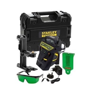 Stanley FATMAX 360° Laser-Wasserwaage, grün, ±3 mm/10 m