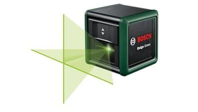 Bosch Quigo Green Kreuzlinienlaser mit Universalklemme