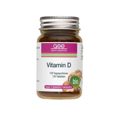 Vitamin D Compact Tabletten (120 Stück) - GSE