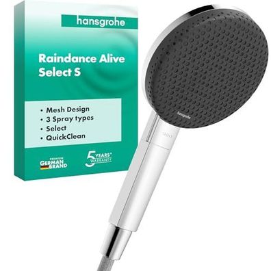 hansgrohe Raindance Alive Select S Handbrause 125 3jet