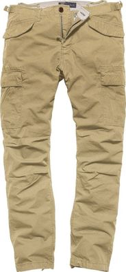 Vintage Industries Cargohose Miller M65 Pants Dark Khaki
