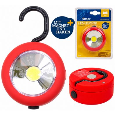 LED Leuchte Magnet Haken Taschenlampe Arbeitsleuchte Werkstatt Camping Handlampe