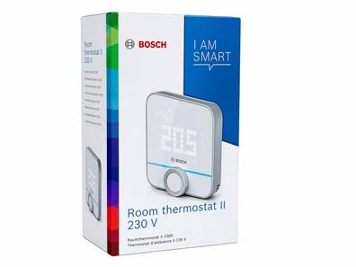 Bosch Smart Home Raumthermostat II zur Steuerung smarter Heizkörperthermostate
