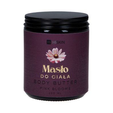 Hiskin HISKIN PINK BLOOMS PEONY u0026 ROSE Körperbutter 200 ml