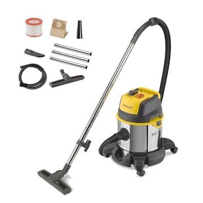 Stanley SXVC20XTE Staubsauger, 1400 W, 20 l, Gelb/Schwarz
