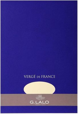 Lalo 12716L Schreibblock Vergé de France (perfekt für Ihre Einladungen, säurefrei, DI