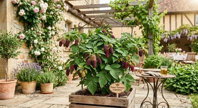 Rubus Thornless Loganberry - dornenlose Gourmet-Beere