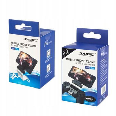 DOBE Verstellbare Smartphone Handy Halterung für PS4 PlayStation 4 DualShock Controll