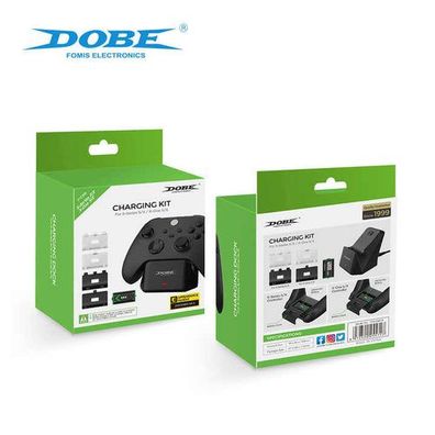 Dobe Ladestation für Xbox One / Series X/S Wireless Controller inklusive 4800mAh Akku