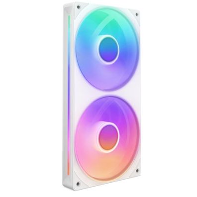 NZXT F240 RGB CORE, Gehäuselüfter (weiß 240 mm)