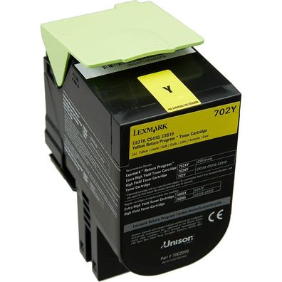Lexmark Lexmark Cartridge Yellow Gelb (70C20Y0)