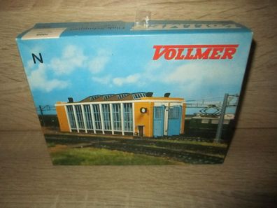 Vollmer 7605 E-Lokschuppen mit Torschließvorrichtung OVP ungebaut