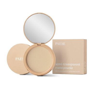 PAESE Semi-Transparentes Mattes Puder 5A Natur 9g