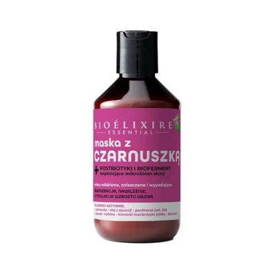 Bioelixire Bioelixire Essential Regenerierende Haarmaske mit Schwarzkümmel 300 ml
