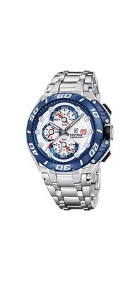 Festina Chrono Bike 2026 Herrenuhr Weiß Edelstahl F20754/1