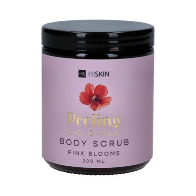Hiskin HISKIN PINK BLOOMS PEONY u0026 ROSE Zucker-Körperpeeling 200 ml