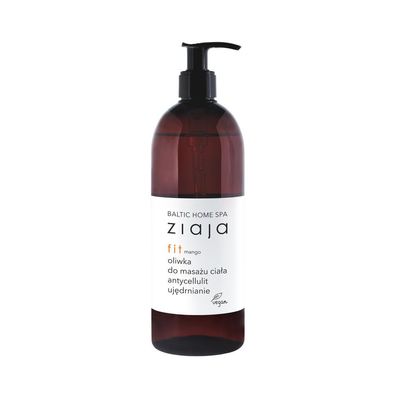 ZIAJA Baltic Home Spa Fit Anti-Cellulite und straffendes Mango Körper-Massageöl 490ml
