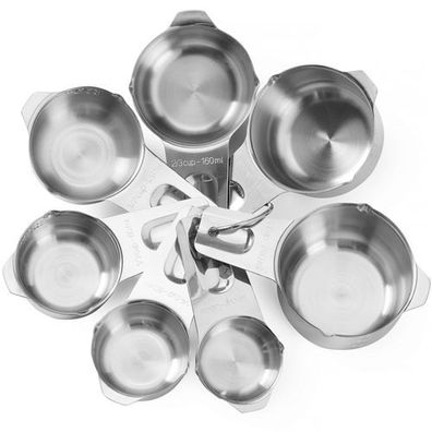 Küchenbar-Messbecher 30 / 60 / 80 / 120 / 160 / 180 / 240 ml - 7-teiliges Set