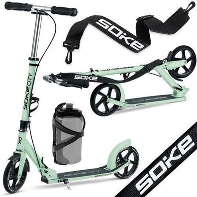 Soke City Green Scooter
