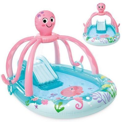 Aufblasbarer Spielplatz fröhlicher Oktopus INTEX 56138