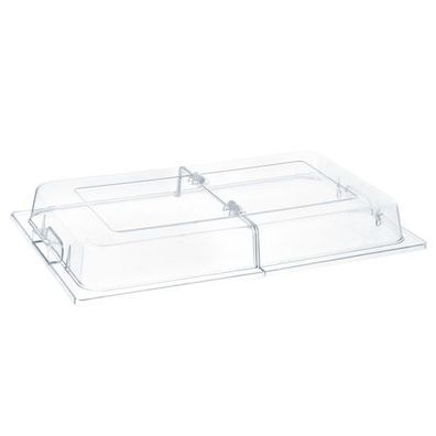 Transparenter Klappdeckel zur Präsentation von GN1/1-Gerichten - Hendi 427415