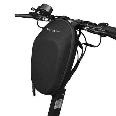 Wasserdichte Lenkertasche für Roller, 4 Liter, Schwarz