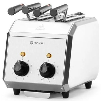Sandwich-Toaster mit Doppeltimer 1200W - Hendi 261163