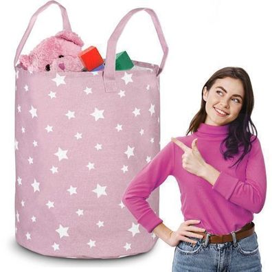 Nukido Spielzeugkorb - Rosa